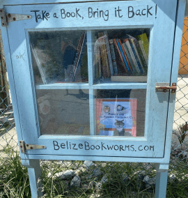 free little library in Belize
